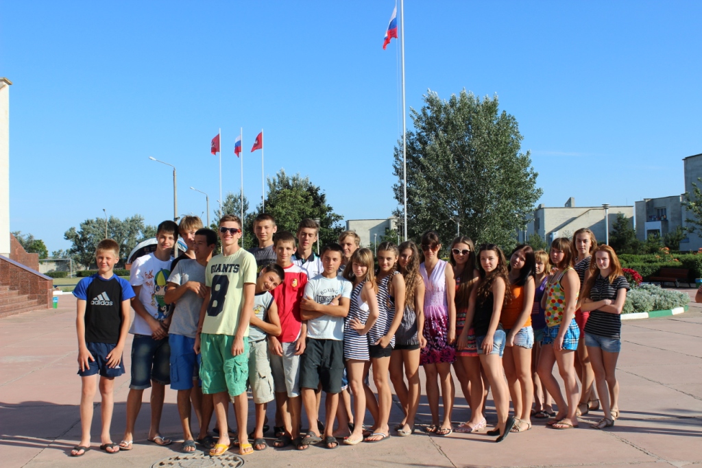 12 отряд 1 смена 2014 г.